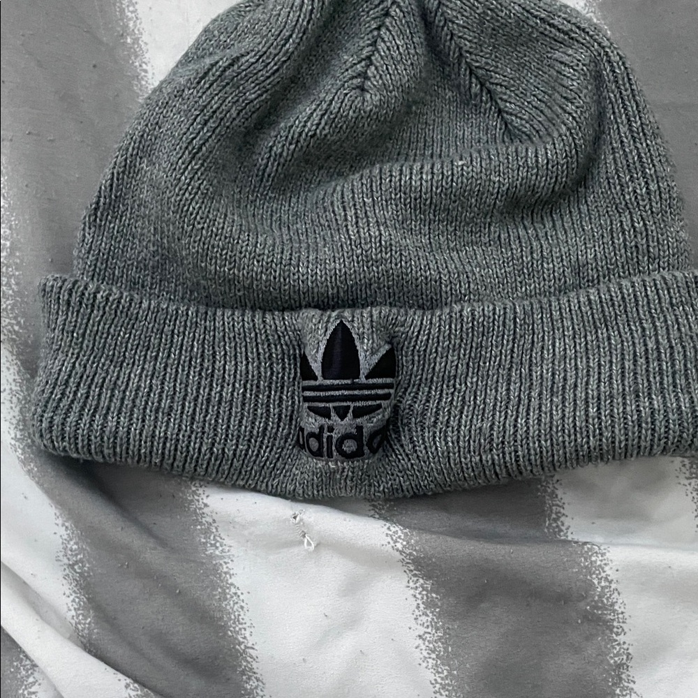 Adidas Heather Gray Beanie